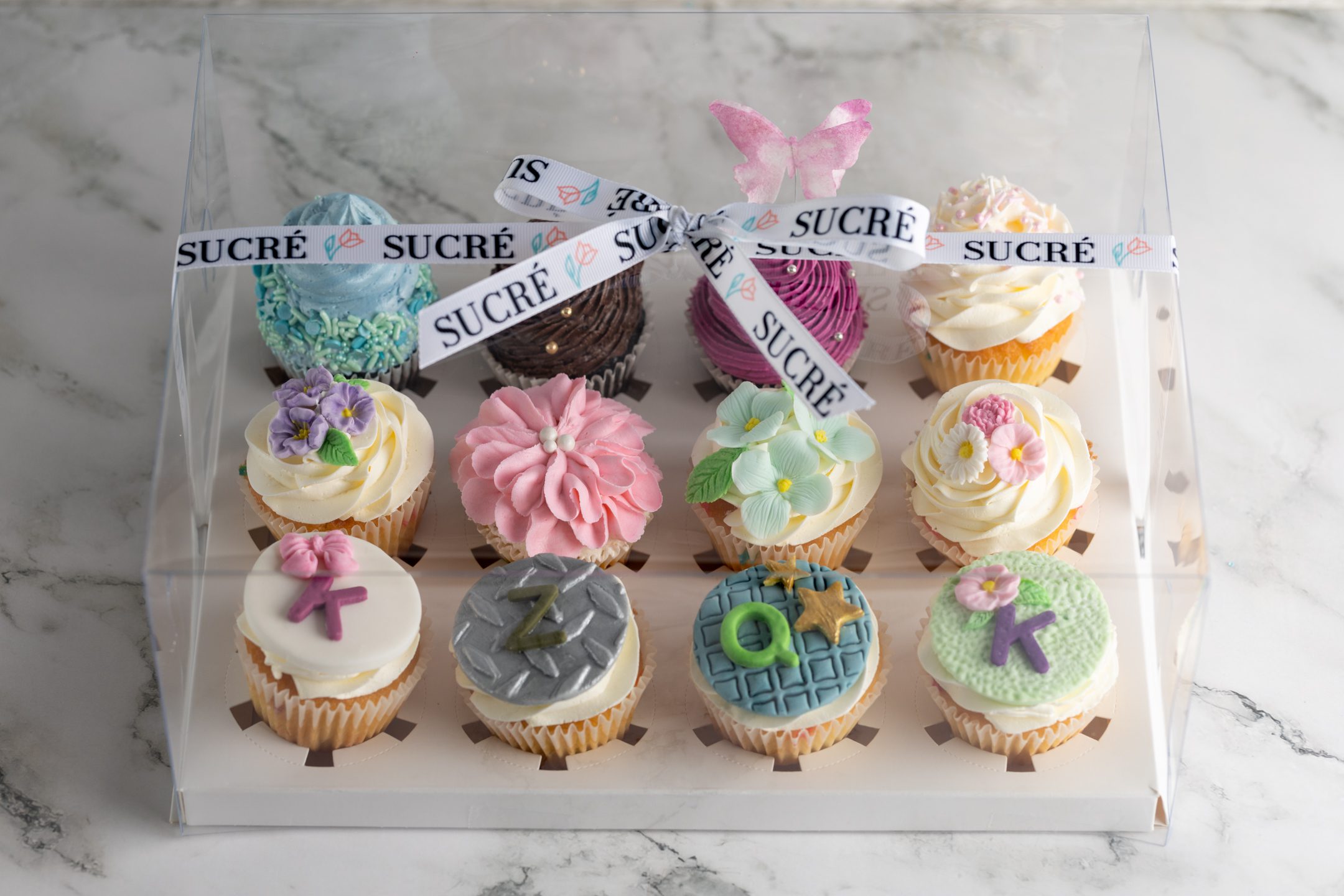 Sucre Lettering Custom Cupcakes Toronto | Bespoke Designs & Bulk Orders | Sucré